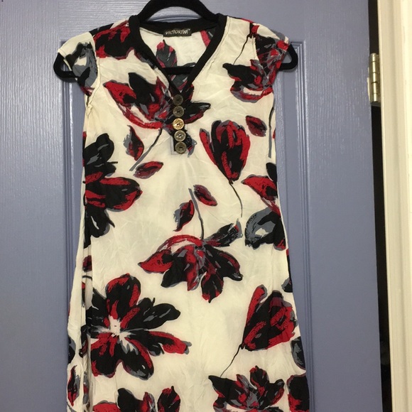 💜 Printed Tunic/Kurti. Size:Small (30”).